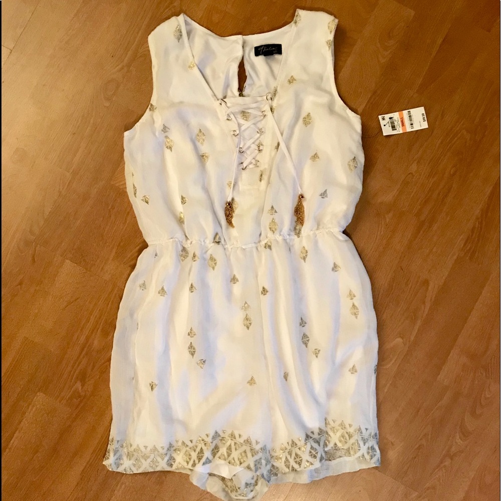 Thalia sodi white romper